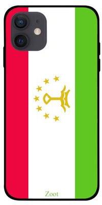 Flag Of Tajikistan Printed Case Cover -for Apple iPhone 12 White/Green/Red White/Green/Red