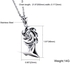 JewelOra Stainless Steel Pendant Necklace Model DT-GX1026