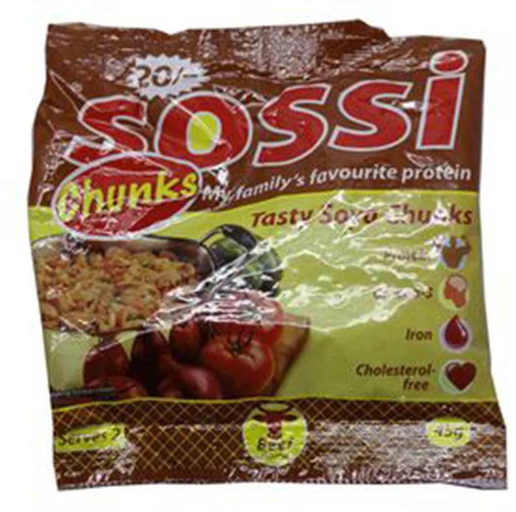 Sossi Classic Beef Soya Chunks 40g