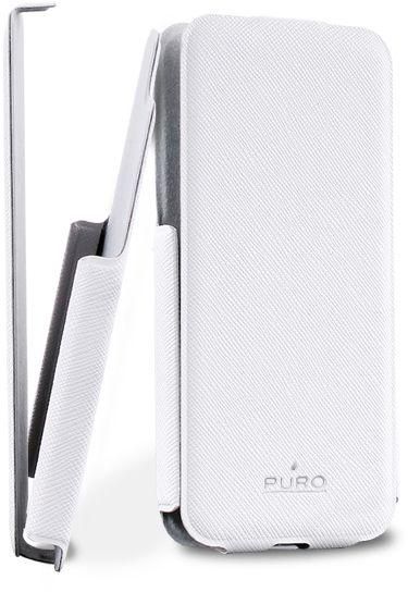 Puro Flip Cover for Apple iPhone 5 - White