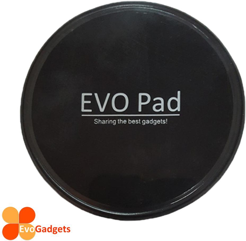 EVO Pad - Washable and Reusable Super Sticky Pad Anti Slip Pad (Black - White)
