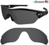 eBosses Polarized Lenses for Oakley Radar Sunglasses (Solid Black)