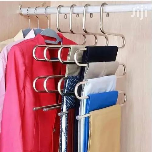 Hanger S-Shaped Trouser Hangers- Stainless Steel Bluetooth accessories