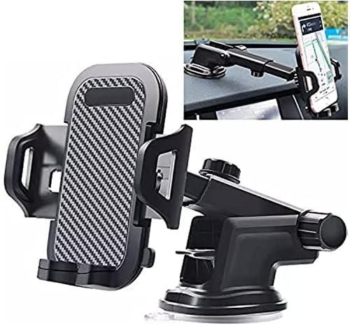 Geili Car Phone Holder, Phone Mount For Car, Strong Grip Suction Cup 360°Rotation Car Cradle Smartphone Mount For Dashboard Windscreen, Universal Handsfree Stand, Compatible with iPhone Samsung