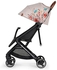 Kinderkraft - Nubi Pushchair Bird Stroller, Lightweight, Compact, One-Click Fold, with Cup Holder and Five-point Safety Harness