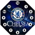 Chelsea FC 2 Custom Branded Aluminium Wall Clock