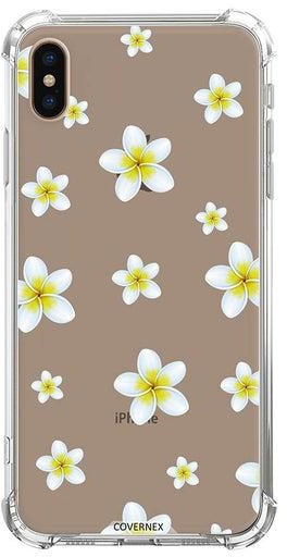 Shockproof Protective Case Cover For Apple iPhone XS Max Frangipani Flower