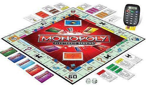 Hasbro Monopoly Electronic Banking, Multicolor [A7444]