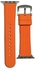 Compatible With Apple Watch 49mm Sport Tread Rubber Silicone For Apple Watch Ultra 2 Multi Color - Durable Silicone (ORANGE)