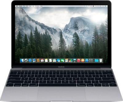 Apple MacBook Laptop - Intel Broadwell, 1.1 GHz Dual Core, 12 Inch, 256GB, 8GB, Space Grey, Early 2015 - MJY32
