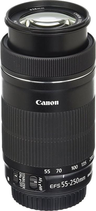 Canon EF-S Lens, 55-250mm, f-4-5.6 for SLR Camera