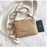 Handbag Summer Beach Straw Purse for Women Woven Envelope Bag
