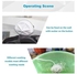 Portable Washing Machine Mini Washing 3in1 Dishwashers Mini Lights Ultrasonic Waves Convenient Travel Home Business Travel USB