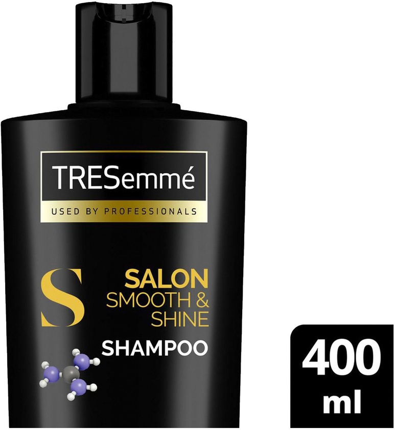 Tresemm&eacute; salon smooth &amp; shiny hair shampoo with silk protein  400 ml