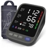 جهاز مراقبة ضغط الدم الإلكتروني الأوتوماتيكي الذكي مع شاشة عرض رقمية LED باللون الأسود