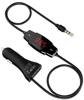 Wireless FM Transmitter And USB Car Charger