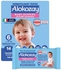Alokozay - Premium Baby Diapers - Size 6 (15+ Kg) - 14 Diapers W/Aloe-Vera & Camomile 20 Baby Wipes- Babystore.ae