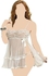 Funny White Babydoll & Playsuit