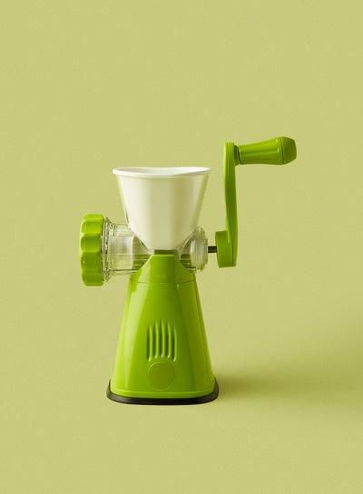 Manual Meat Grinder Green/White