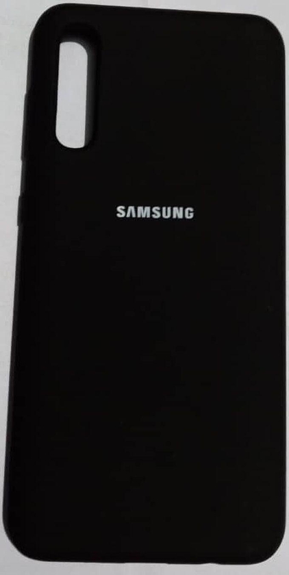 Samsung Galaxy A30/s/A50/A50s Silicone Back Case Black