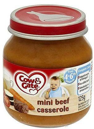 Cow & Gate Mini Beef Casserole Jar