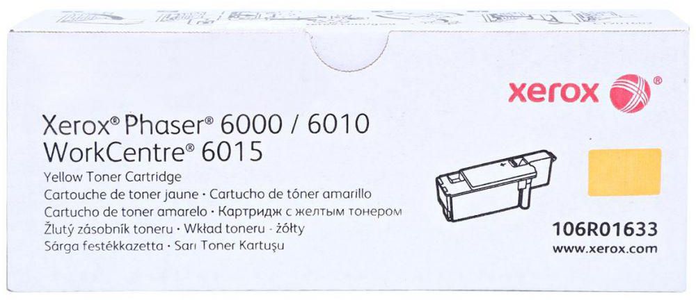 Xerox Toner Cartridge - 6000, Yellow