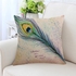1 Pc Sofa Throw Pillow Case Feathers Pattern Soft Cushion Cover Bedroom Waist Pillow Case Decorative Throw Pillow Cover