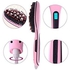 29W Digital Anti Static Ceramic Hair Straightener Heating Detangling Hair Brush Paddle Comb  (Pink)   P050015