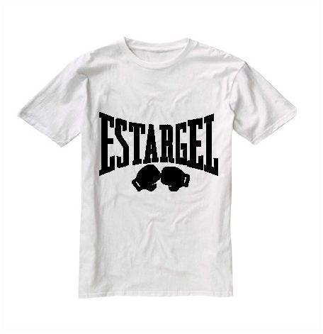 Geeqshop Estargel T-Shirt For Men-White X Large