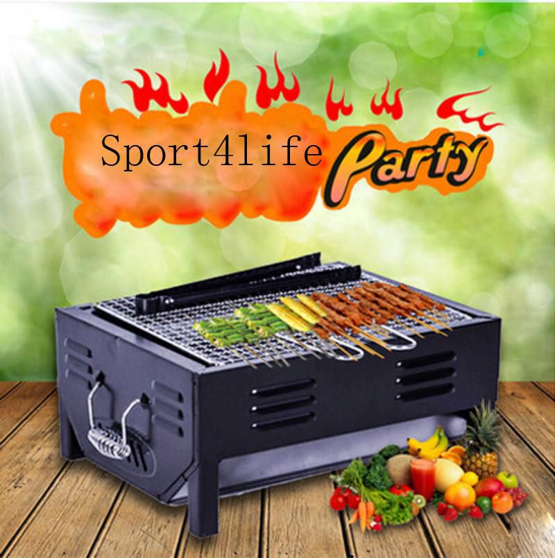Fold Outdoor Barbecue Stoves/Simple Type Family Expenses Charcoal BBQ Grill Barbecue Essential At Picture