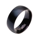 خاتم للجنسين من التيتانيوم لون اسود (مقاس 8  )  NO.WTR01