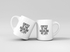Coffee Quote Ceramic cup for espresso -Coffee 1 pcs- print_6970
