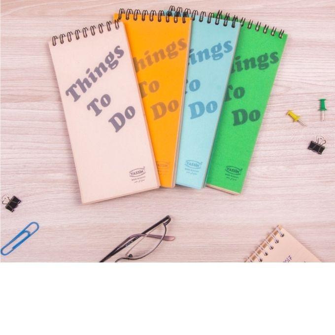 Yassin Note Yassin Things To Do (1 Piece)