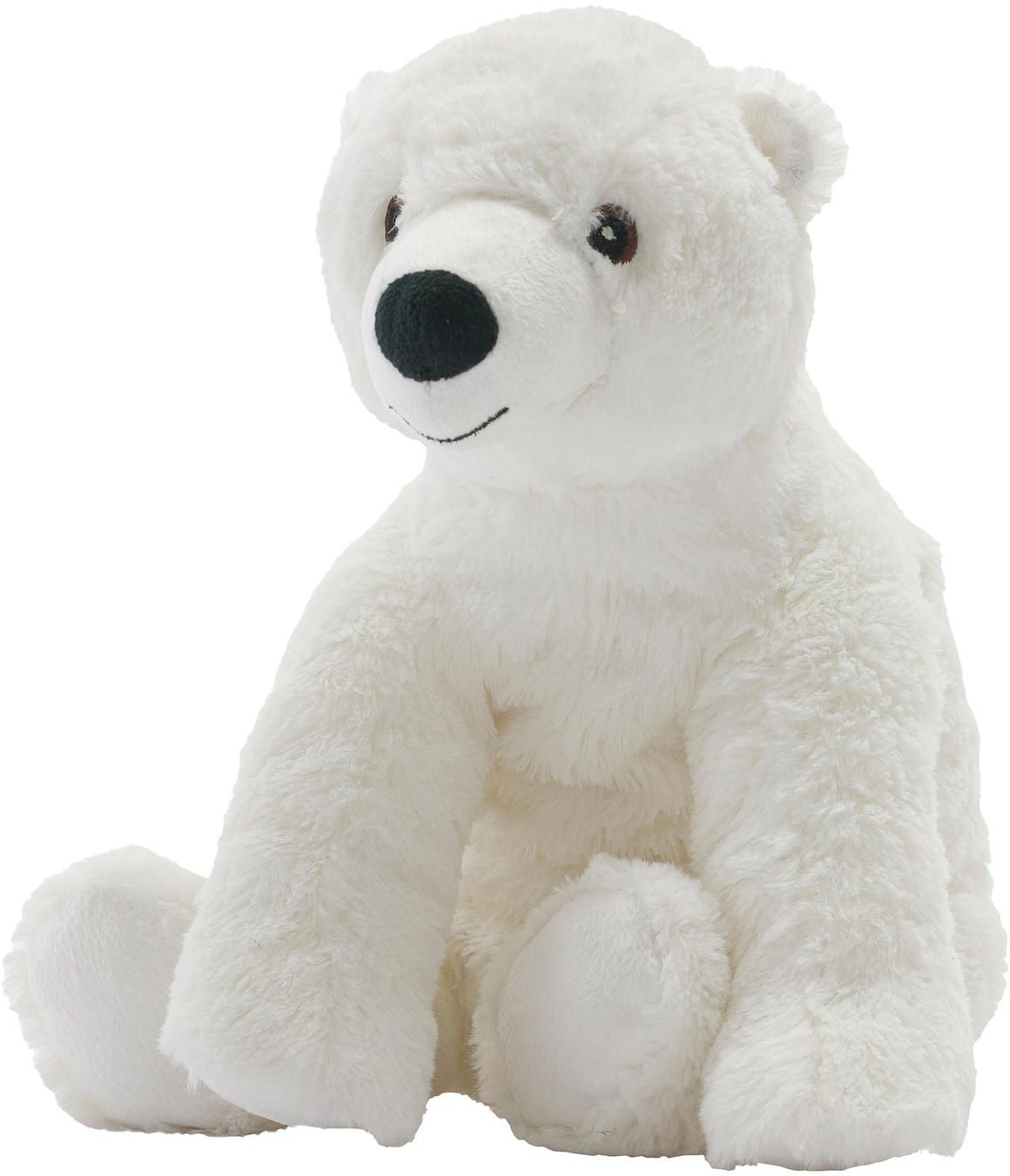 SNUTTIG Soft toy - white polar bear 29 cm