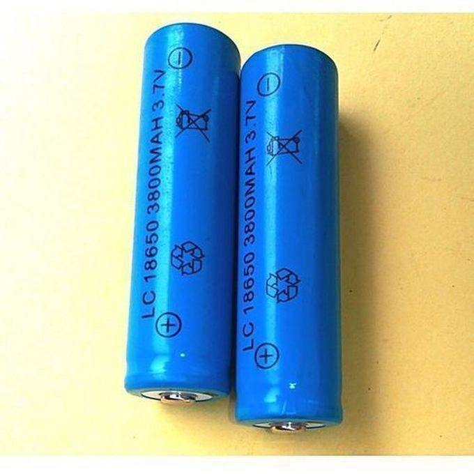 18650 4600MAH 3.7V Rechargeable Lithium-ion Battery - 2Pcs