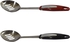 2 Piece Slotted Serving Spoon Set 481906 - Silver