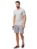 Le Shark T-Shirt for Men - Light Grey Marl