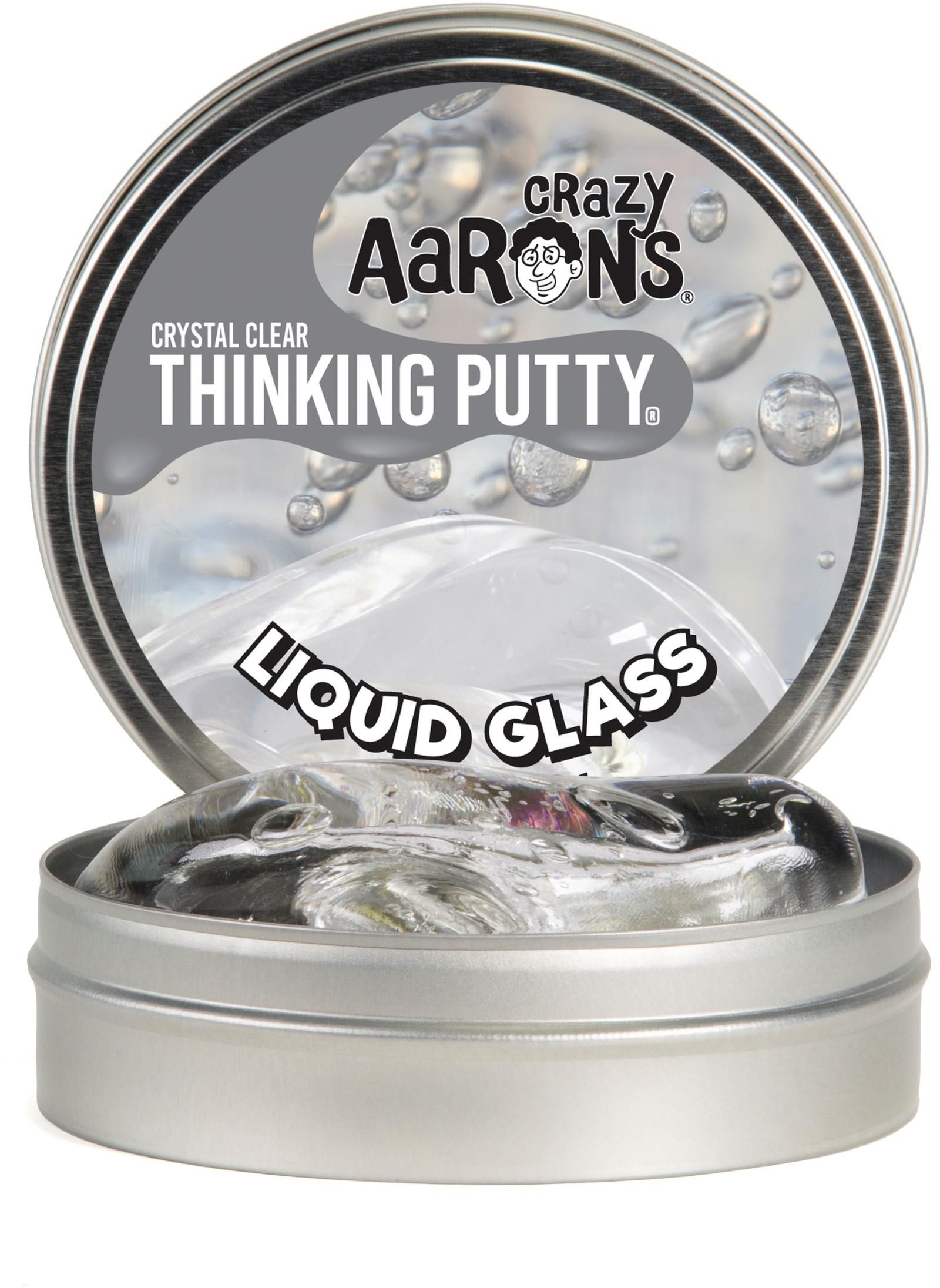 Crazy Aaron's Liquid Glass Crystal Clear Thinking Putty