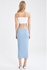 Defacto Woman Blue Knitted Skirt
