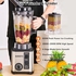 3L Countertop Blender Smoothie Maker, 15 Variable Speeds Vintage Juicer Blender Grinder Machine w/ 2 Cup, 800W Professional Kitchen Blender Mixer for Frozen Fruit​, Crushing Ice, Veggies, Shakes