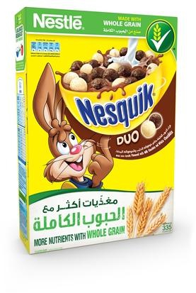 Nestle Nesquik Duo Breakfast Cereal - 335 g