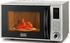 Black+Decker 700W 23 Liter Combination Microwave Oven with Grill, Silver - MZ2310PG-B5