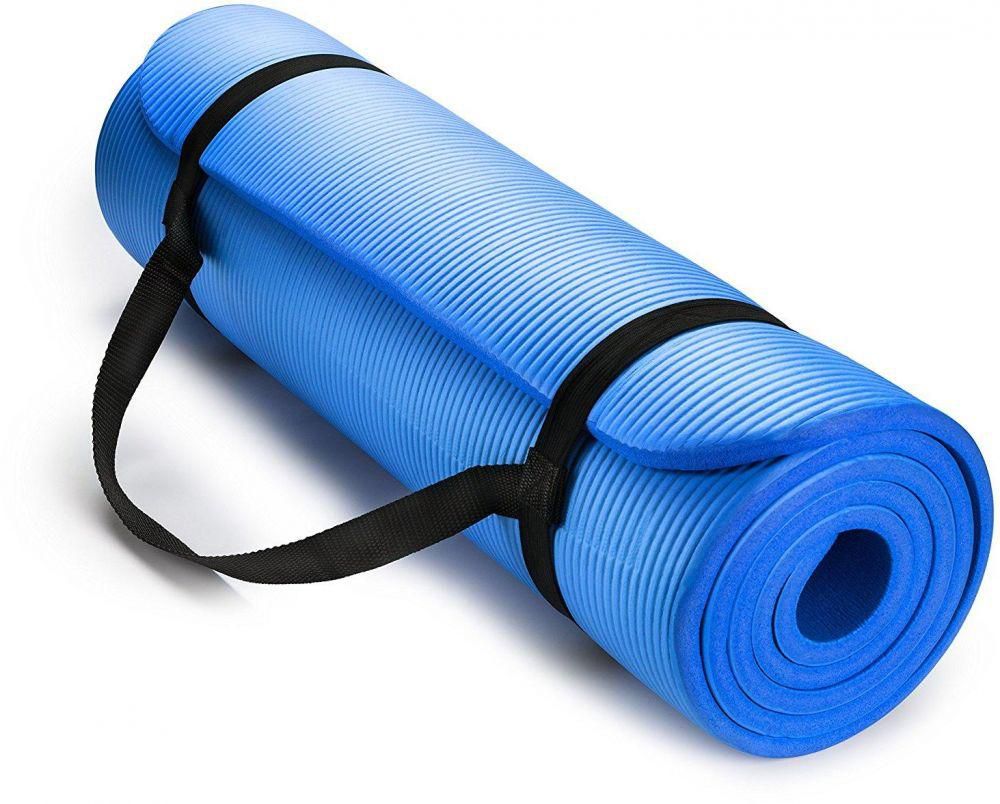 The world's most advanced yoga mat, Blue