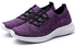 konhill Women's Comfortable Walking Shoes - Tennis Athletic Casual Slip on Sneakers, 2122 Purple, 6