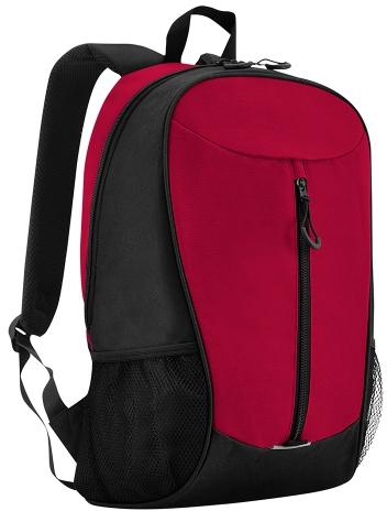 Laptop Backpack by Wunderbag (Red/Black)