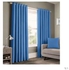 Generic Curtain Blue 2pcs[1.5M+1.5M] + 1pc Shear-3PCS Set
