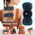 Noridy Mini Neck Massager Lymphatic Drainage Massage Pad Microcurrent Cervical Spine Massager for Pain Relief Portable Massager Reusable EMS Bioelectric Acupoints Massager Mat (neck vibretor)