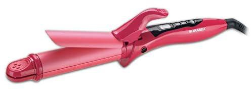 Sonashi 2 In 1 Hair Curler & Straightener Pink SHC-3005