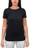 Printed 1817 Back Painted T-Shirt For Women-Black, Large