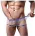 Generic Men's Underwear Intimates Mens Mesh Transparent Underwear Men Boxer Briefs Pouch Soft Underpants WH